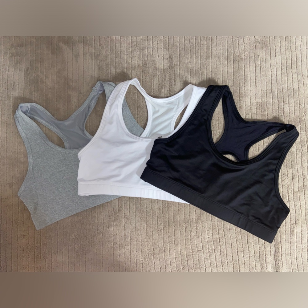 SO Lot of 3 Medium Girls sports bras